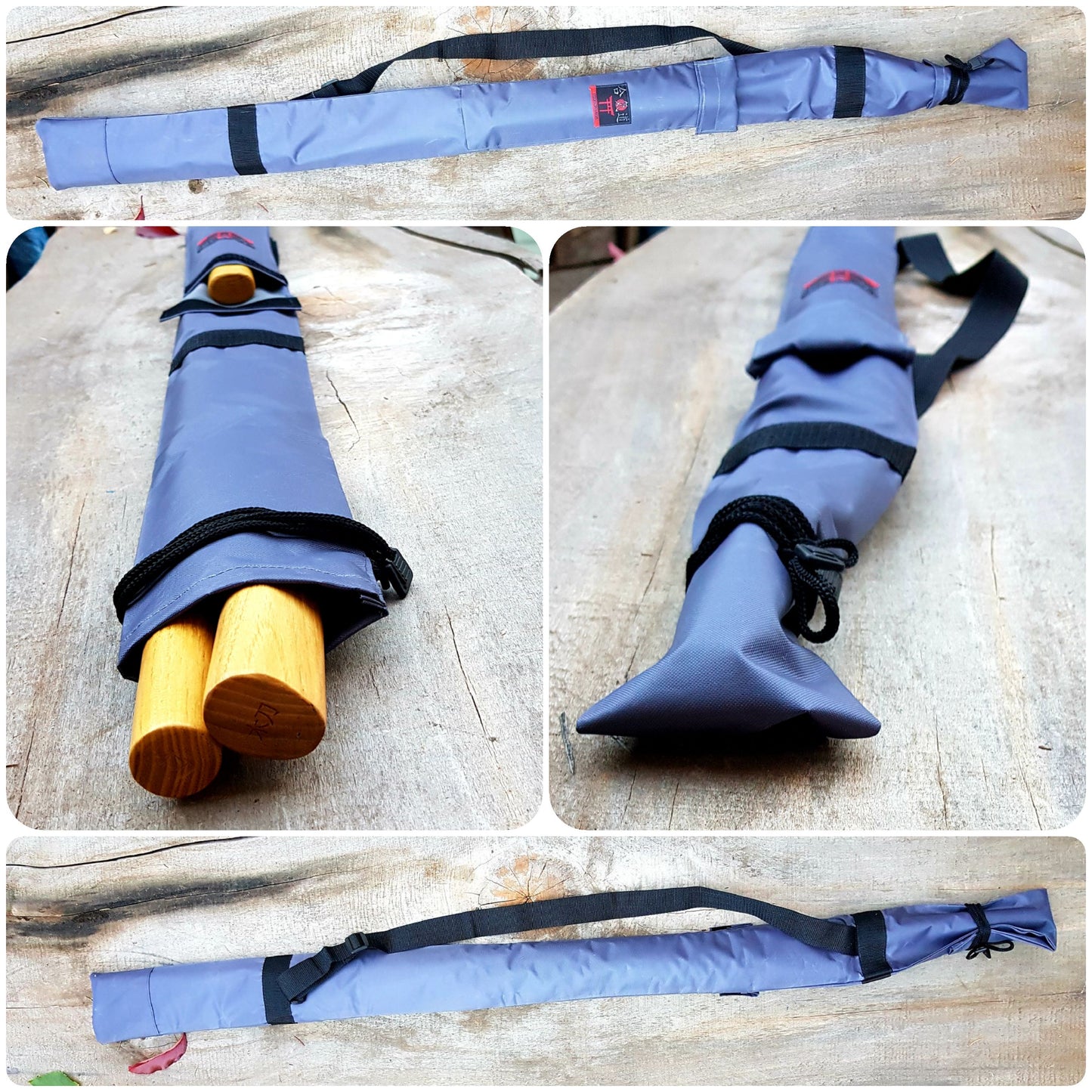 The carry case for aikido weapons - bag for Bokken Jo Tanto 145 cm (57")