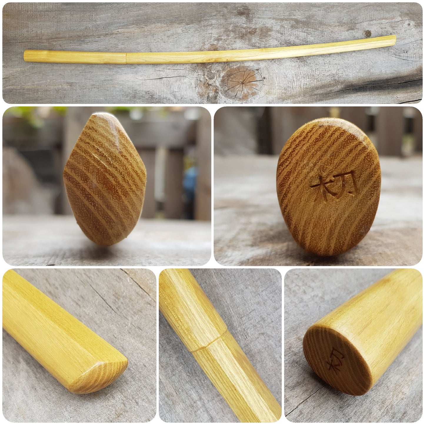 Wooden bokken - Japanese long sword Bizen Nodachi 120 cm (47.3") - Robinia Wood