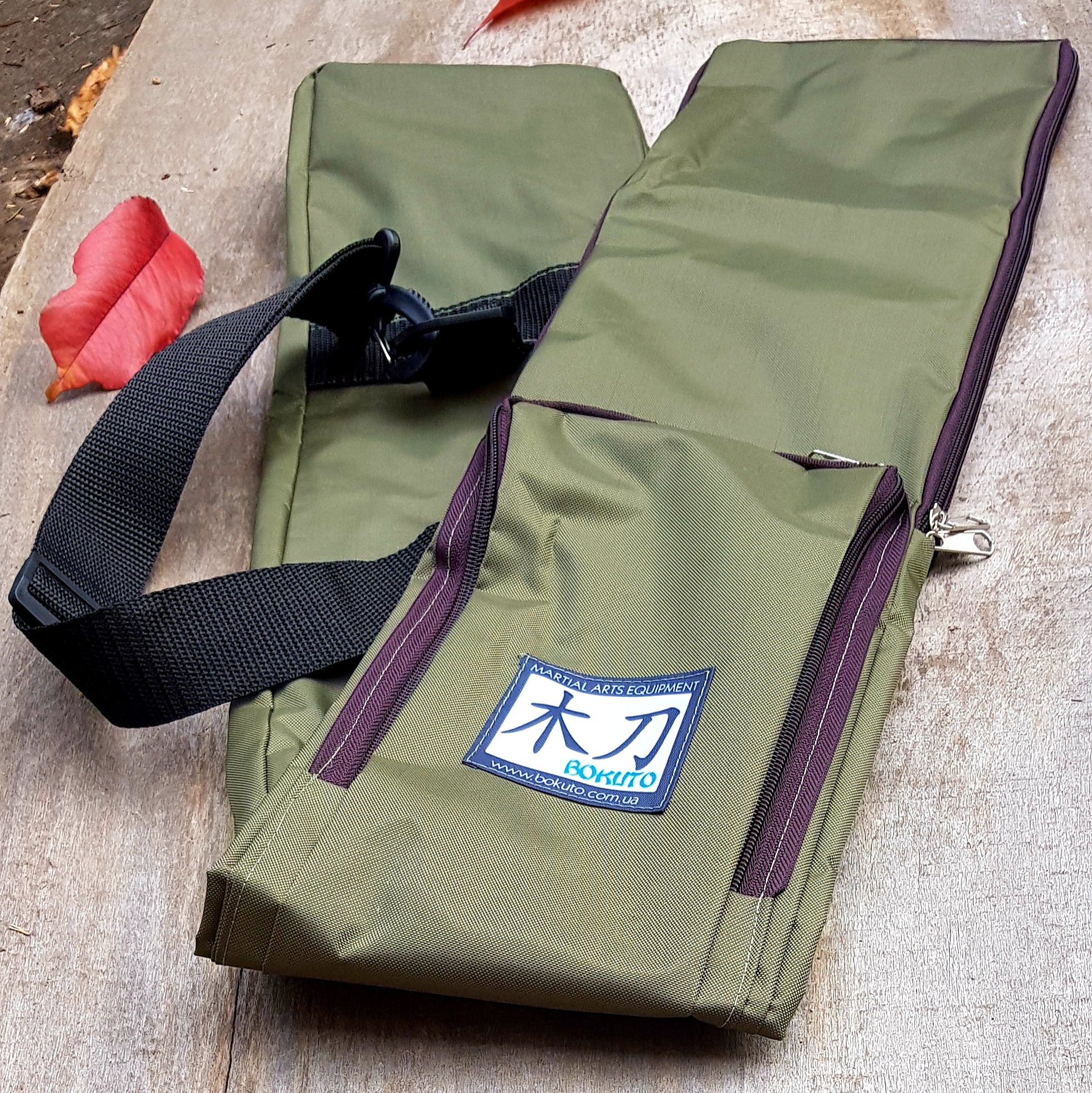 Carry case bag Bokuto Deluxe with a zip lock for bokken katana iaito s –  Bokuto Shop
