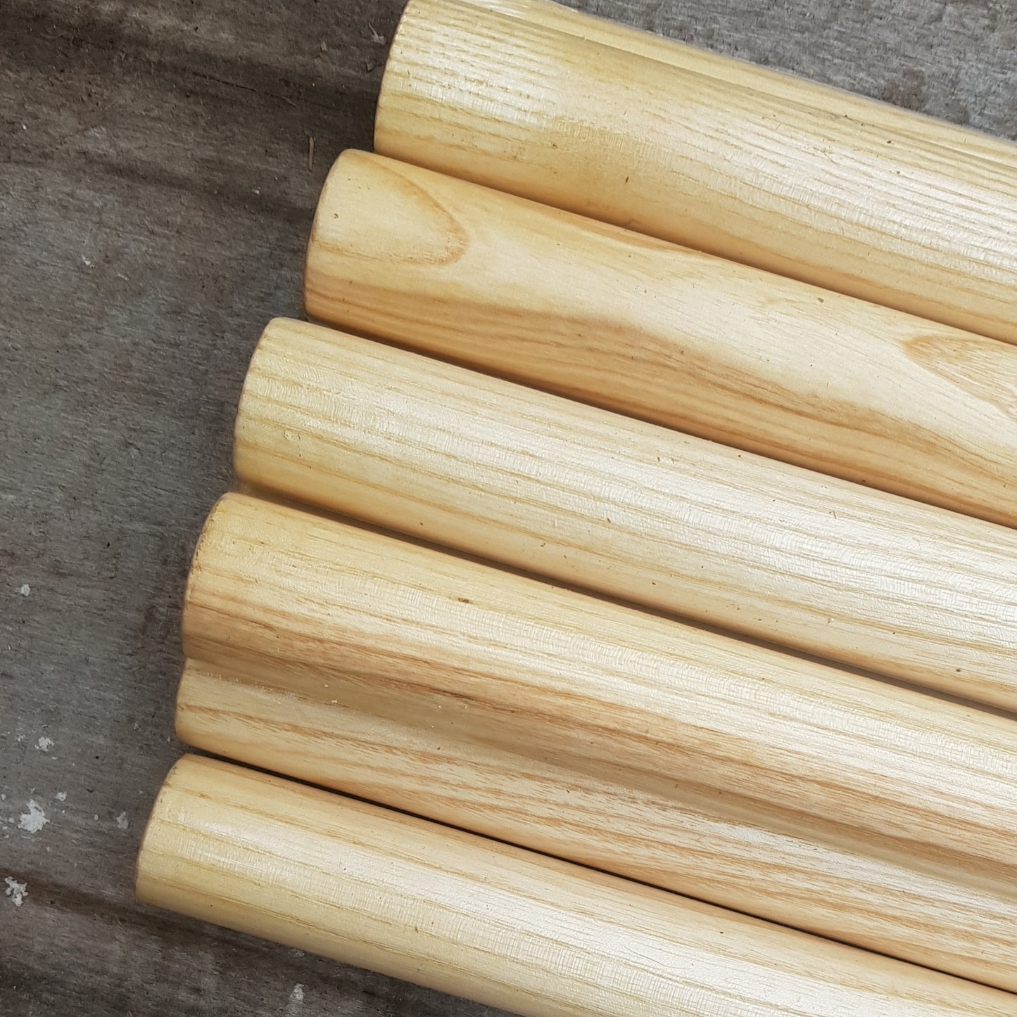 Wooden Jo staff for aikido jodo kobudo 128 cm (50.4") - European Ash - 10 pcs (20% off)