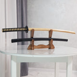 Підставка для меча Katana Bokken - натуральна деревина горіх - 2 шари