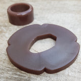 Plastic tsuba (garda) for bokken