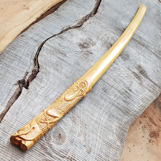 Дерев'яний Bokken Daito Deluxe Dragon 102 (40,1") см - Айкідо, Кендзюцу - Robinia Wood