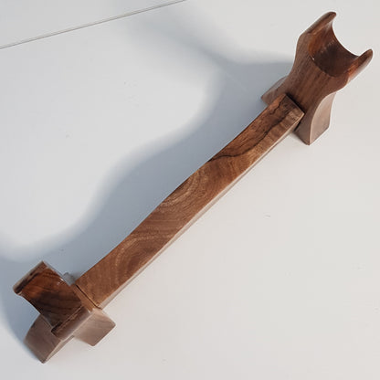 Elegant wooden stand for sword display – ideal for collectors and martial artists