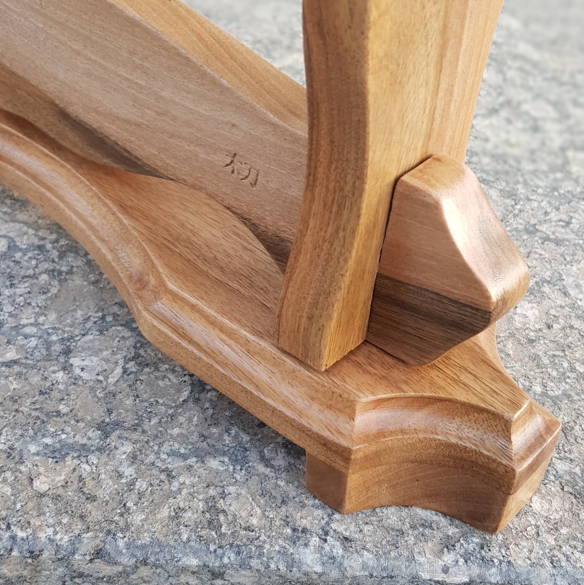 Durable wooden sword holder for samurai swords, katanas, and decorative blades