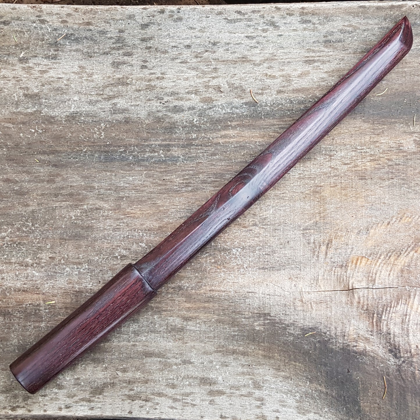 Wooden short practice bokken