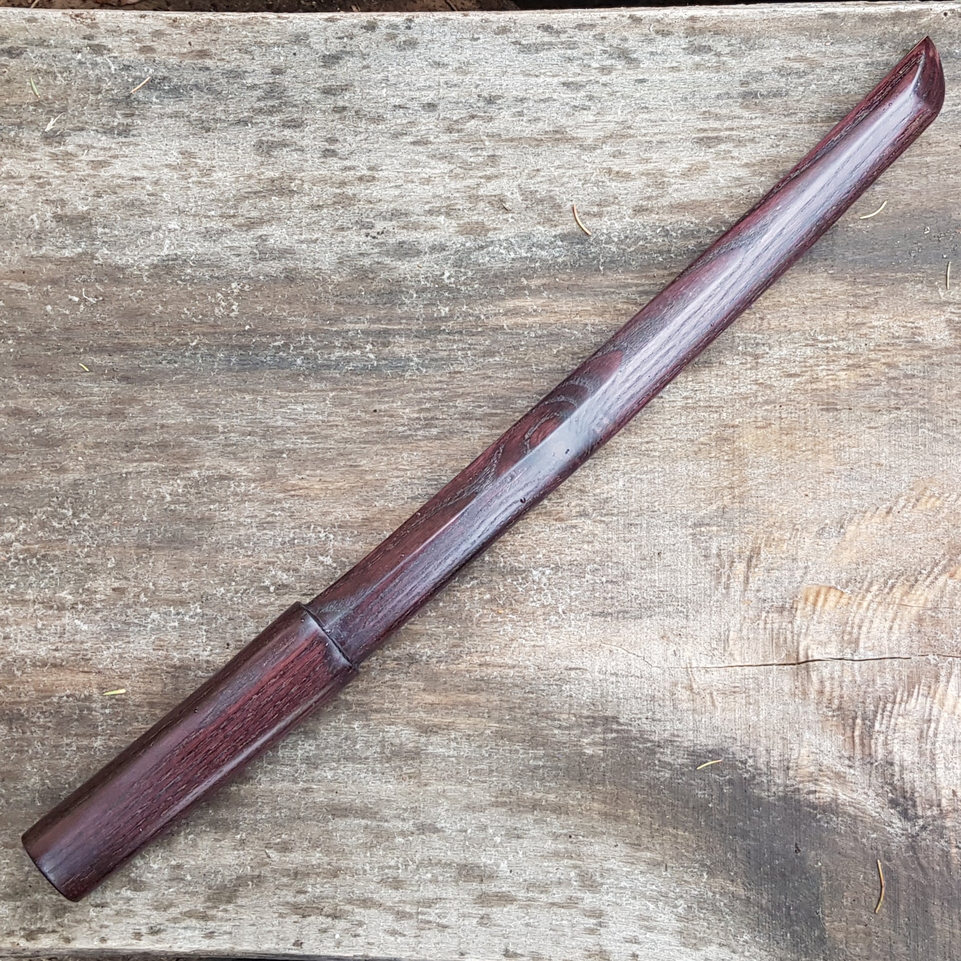 Wooden short practice bokken