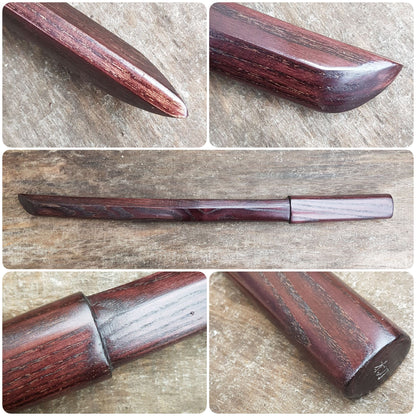 wooden practice short one hand sword