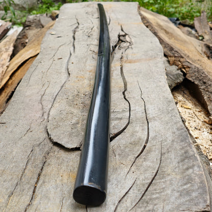 Wooden Long Chinese two-handed wushu sword Miao Dao 150 cm (59") - Robinia Wood