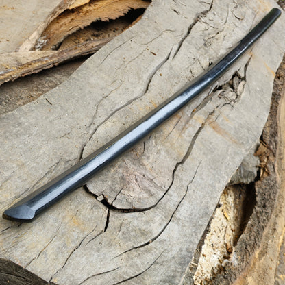 Wooden Long Chinese two-handed wushu sword Miao Dao 150 cm (59") - Robinia Wood