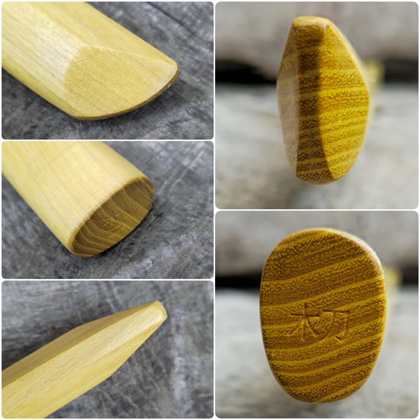 Premium wooden bokken for martial arts training, designed for kendo, aikido, and samurai practice
