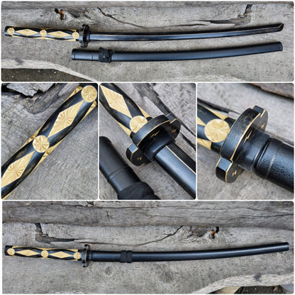Premium wooden bokken for martial arts training, designed for kendo, aikido, and samurai practice. Durable wood with a smooth finish for optimal handling