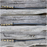 Wooden Bokken Daito Deluxe Asanoha 102 cm (40.1 inch) with tsuba - European Hornbeam