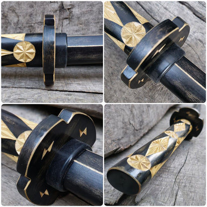 Premium wooden bokken for martial arts training, designed for kendo, aikido, and samurai practice. Durable wood with a smooth finish for optimal handling