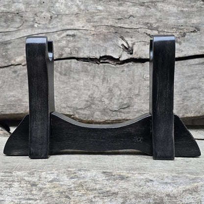 Handcrafted wooden sword and knife display stand – perfect for katanas and collectibles
