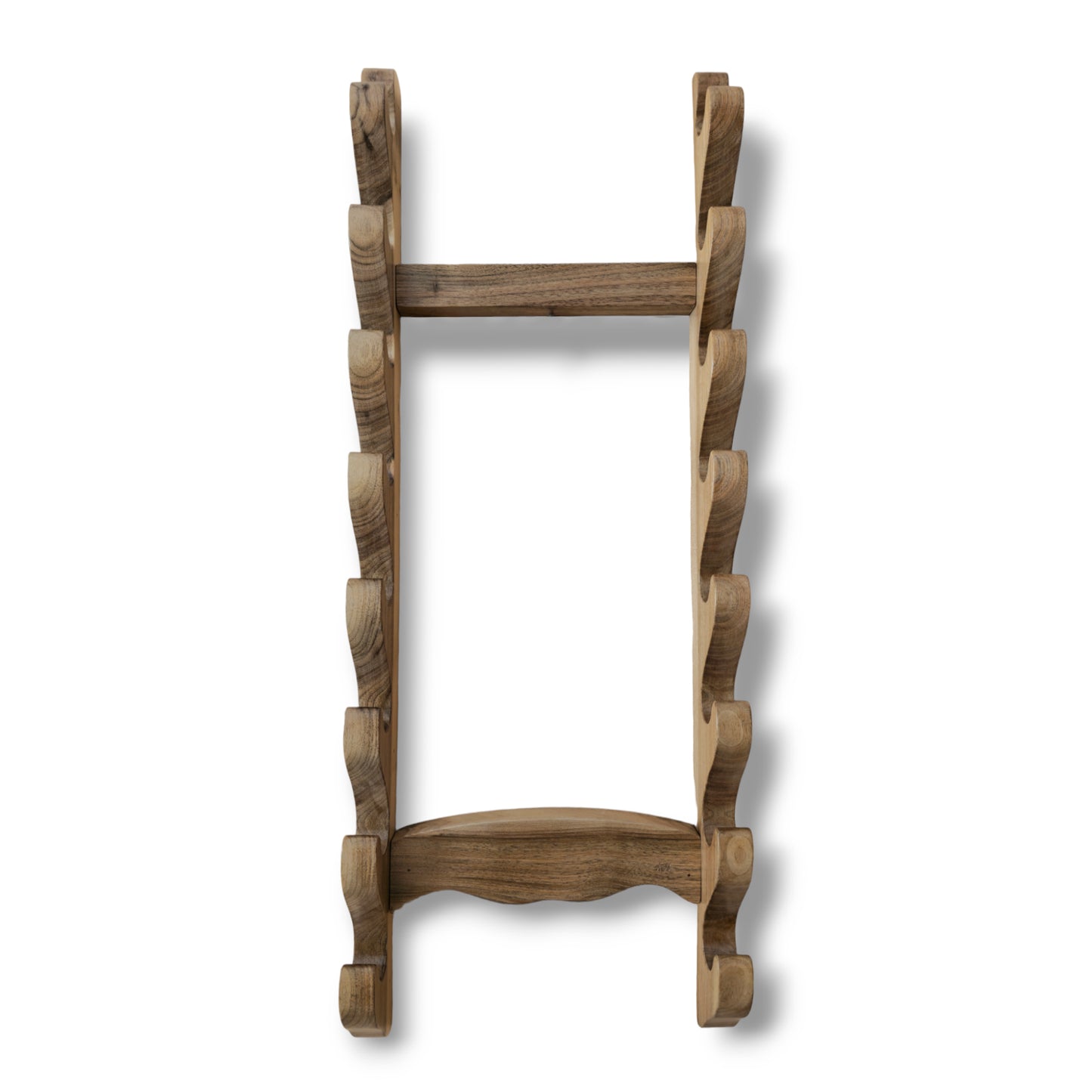 Wooden Katana Bokken wall rack for martial arts swords