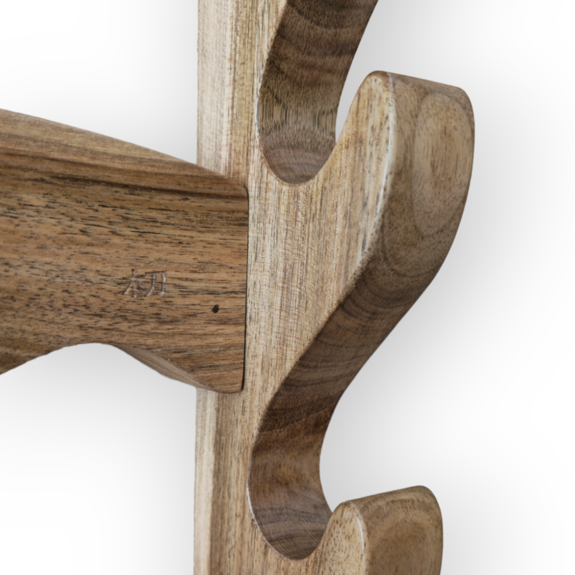 Wooden Katana & Bokken wall rack for martial arts swords