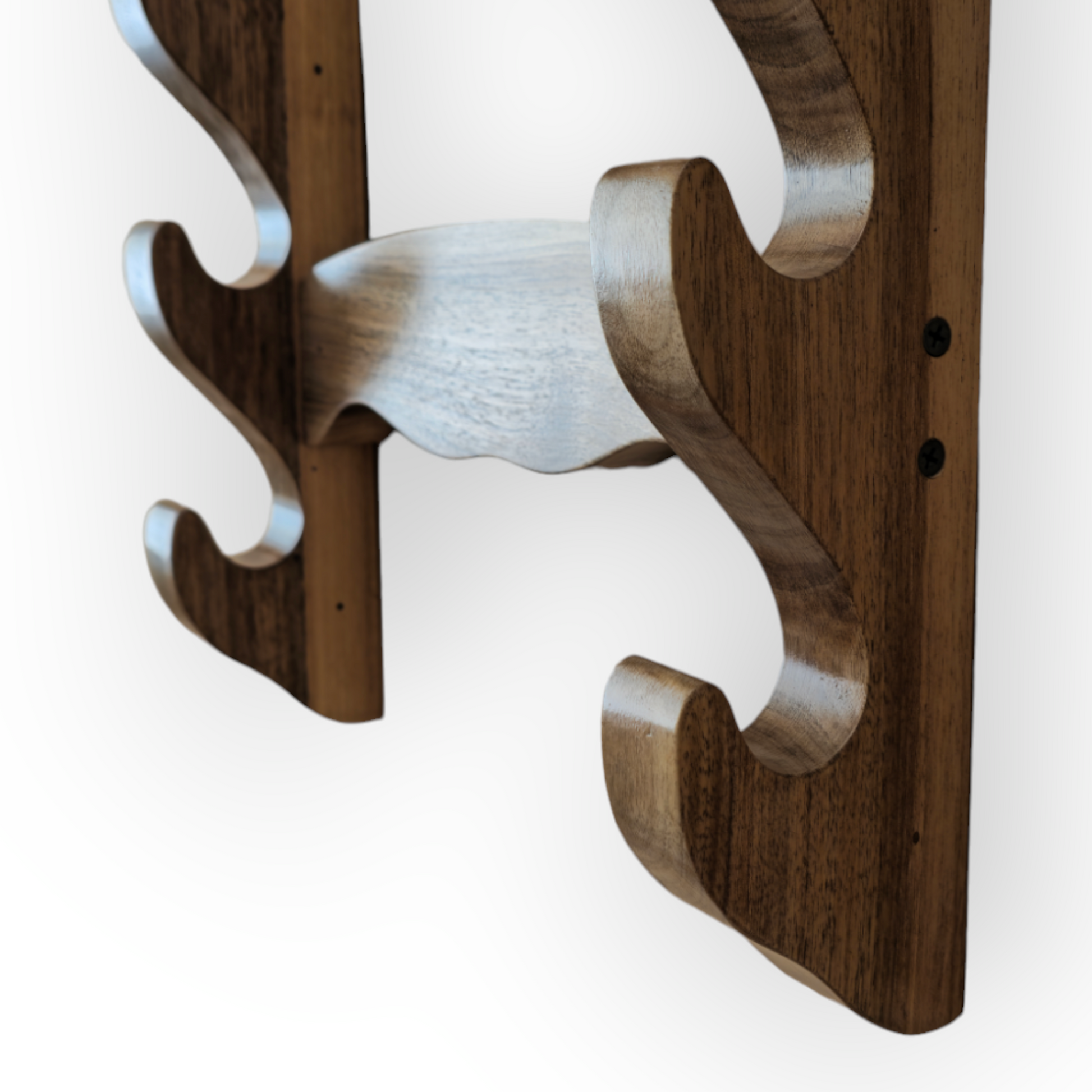 Wooden Katana & Bokken wall rack for martial arts swords