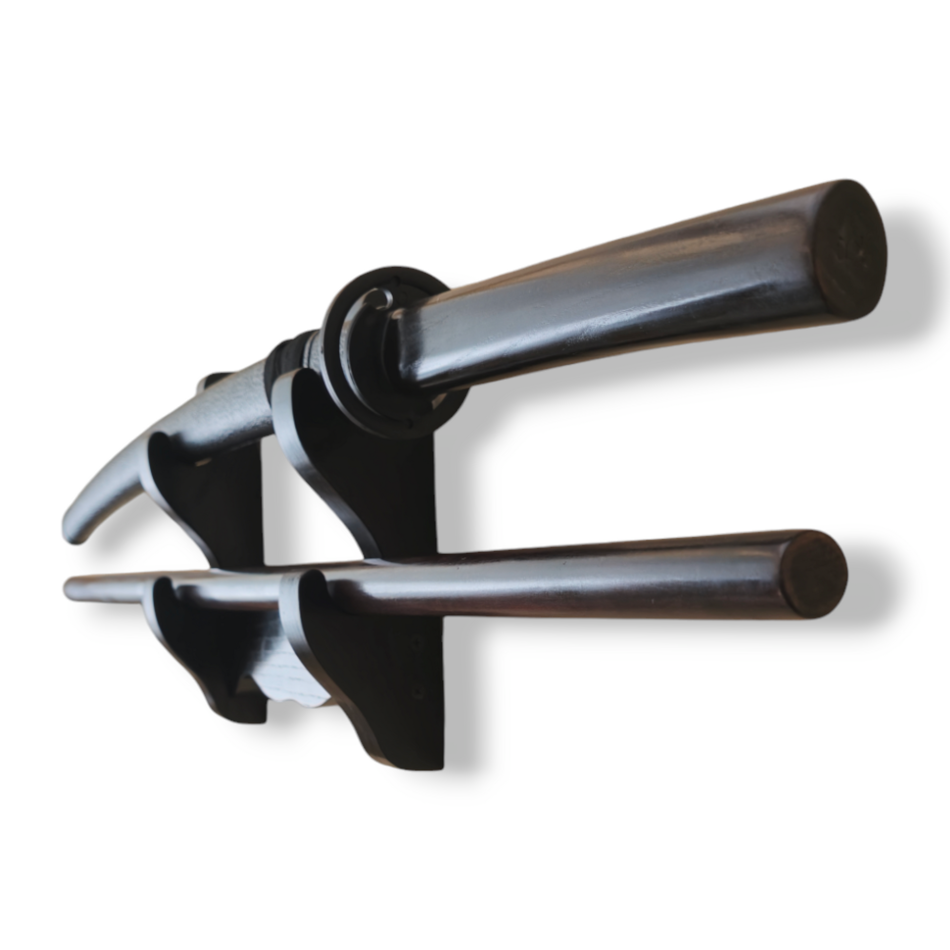 Handcrafted wooden sword display stand – perfect for katanas and collectibles
