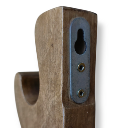 Durable wooden sword holder for samurai swords, katanas, and decorative blades