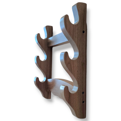 Premium wooden sword stand for katana, samurai, and collectible swords