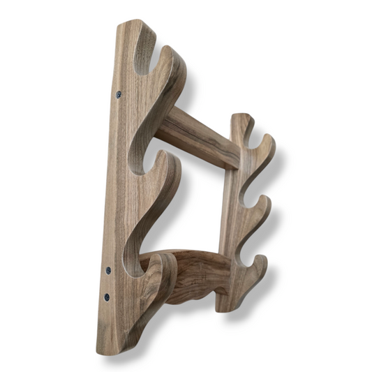 Premium wooden sword stand for katana, samurai, and collectible swords