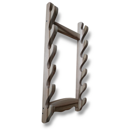Premium wooden sword stand for katana, samurai, and collectible swords