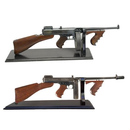 Stand for The Submachine Thompson (Tommy Gun) - Natural Wood