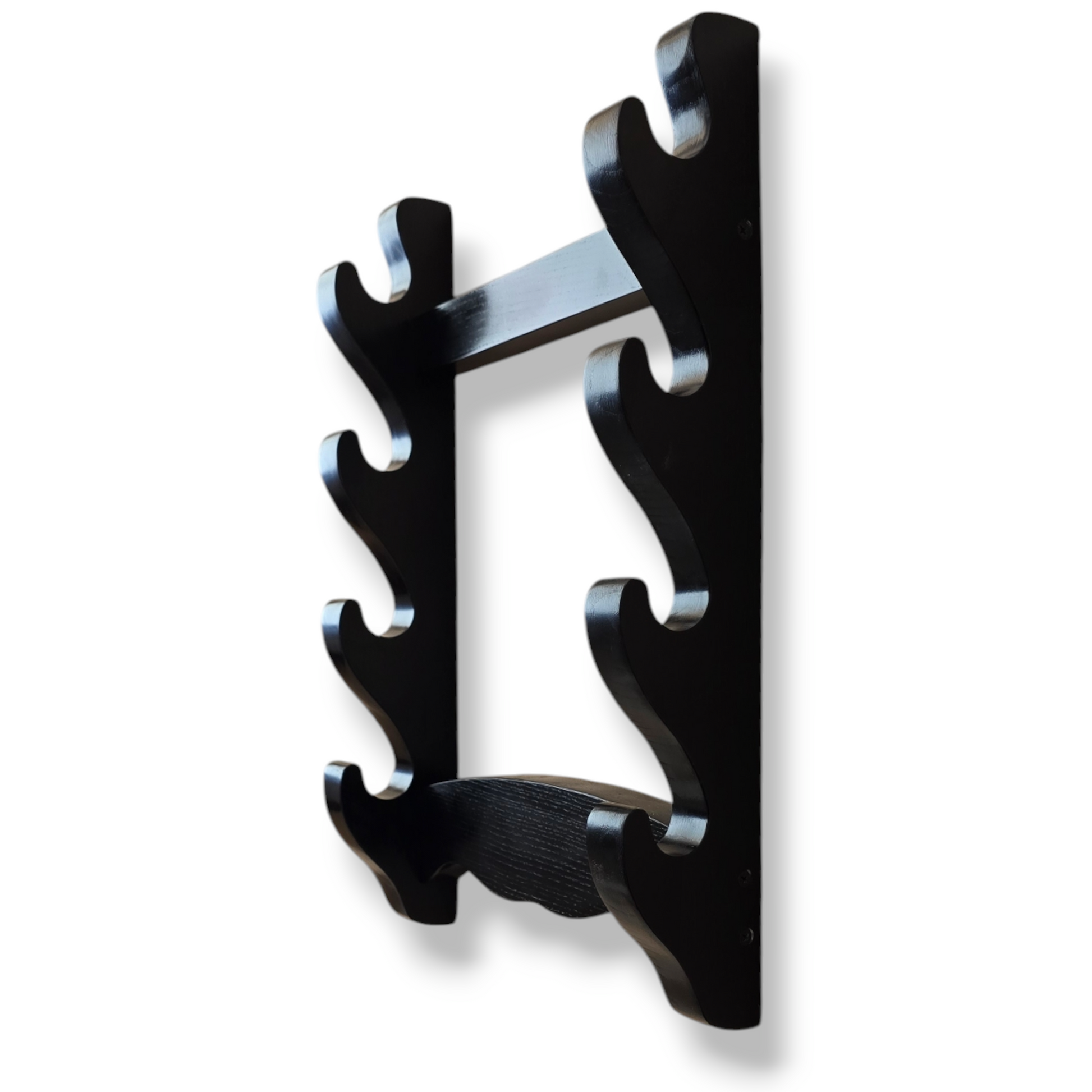 Wooden Katana & Bokken wall rack for martial arts swords