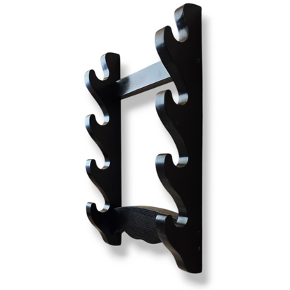 Wooden Katana & Bokken wall rack for martial arts swords