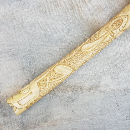 Bokken Deluxe Dragon 102 (40,1") см - Айкідо, Кендзюцу - Європейський граб