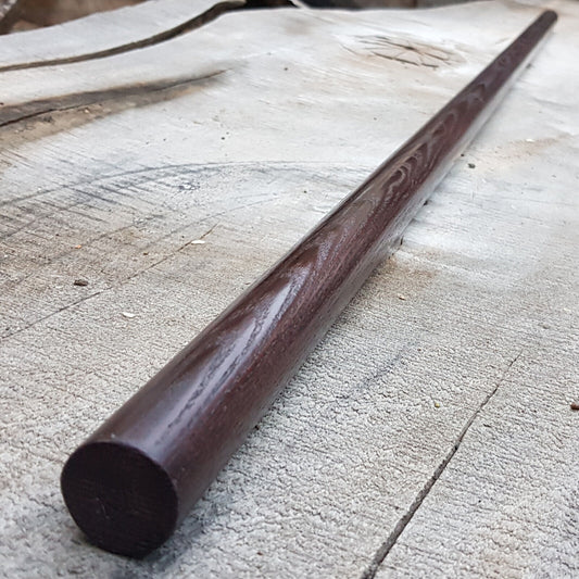 Hanbo stick jodo aikido kobudo 100 cm (39.3") - European Ash