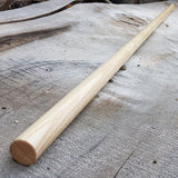 Wooden Bo long pole stick 182 cm (71,7")/Diameter 30 mm (1.18") - European Ash