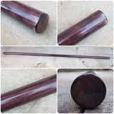 Wooden Bo long pole stick 182 cm (71,7")/Diameter 30 mm(1.18") - European Hornbeam