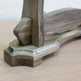Exclusive Sword Katana Bokken Stand Holder - Natural Wood Walnut - 1 layer