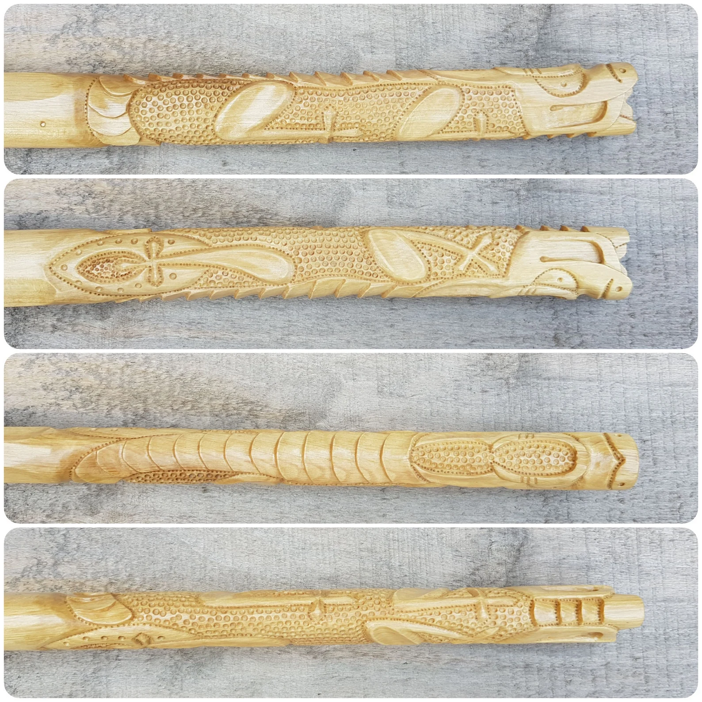 Bokken Deluxe Dragon 102 (40,1") см - Айкідо, Кендзюцу - Європейський граб