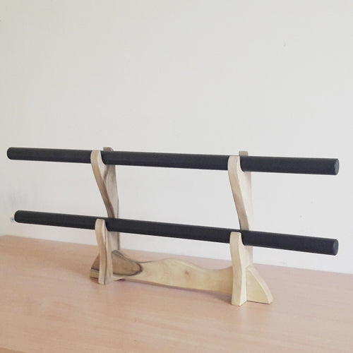 Short pair sticks Arnis Kali Eskrima Wing Chun Silat - European Hornbeam