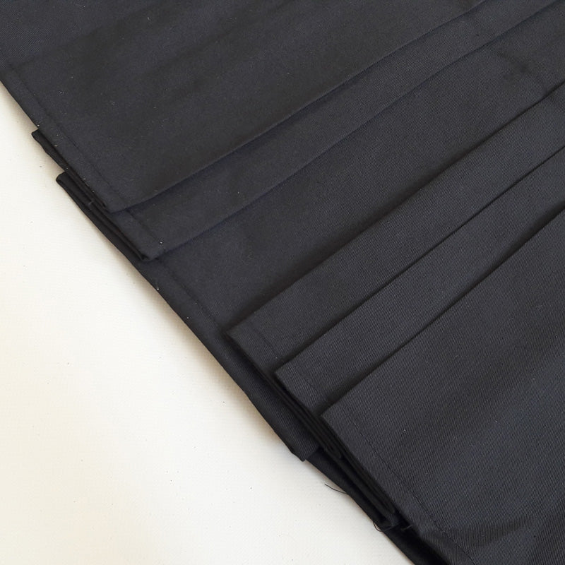 Japanese Hakama Bokuto Classic for Aikido Kendo Jiu Jiutsu (Black)