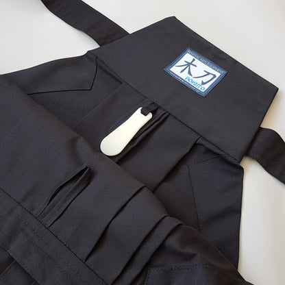Japanese Hakama Bokuto Deluxe Black for Aikido Kendo Iaido