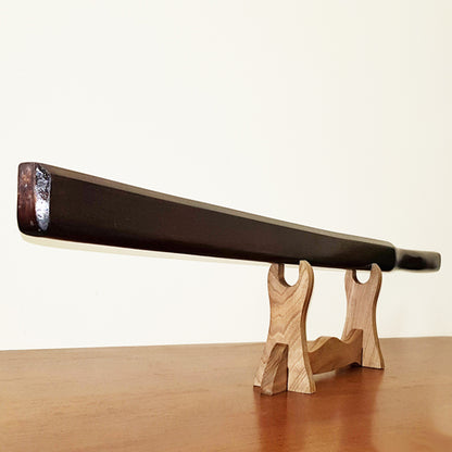Heavy wooden suburito bokken for strength and technique training in kendo and aikido. Made from solid hardwood with a smooth, balanced design