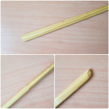 Jiki Shinkage Ryu Bokken 101,5 см (40") для айкідо, кендзюцу - Robinia Wood