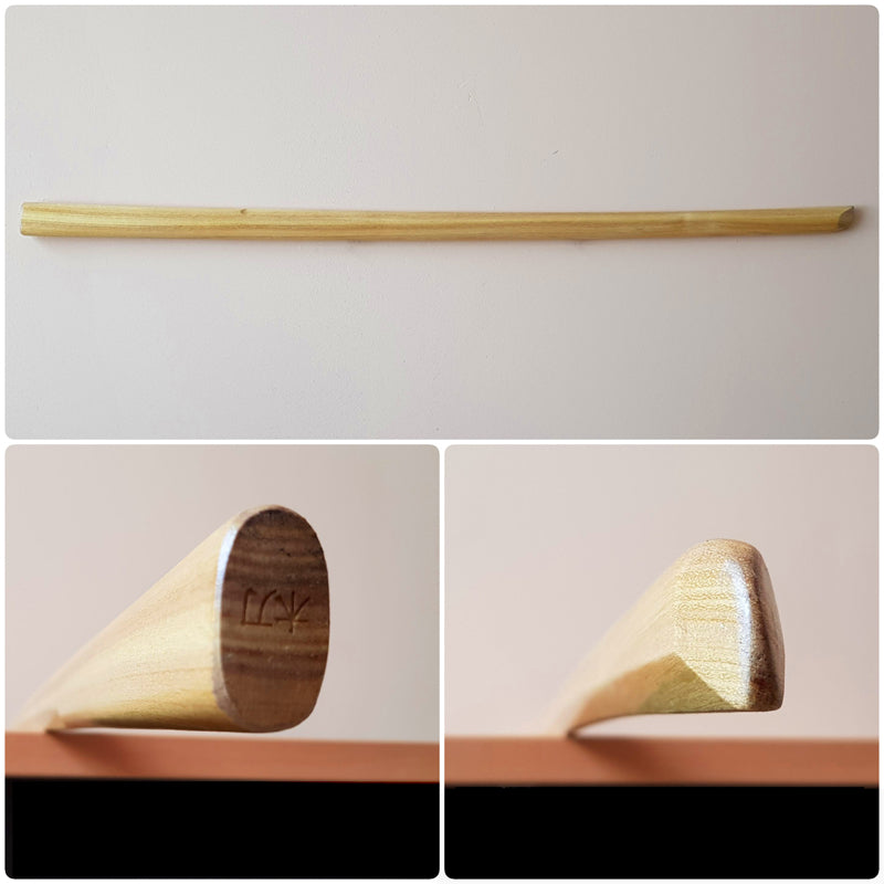Jiki Shinkage Ryu Bokken 101,5 см (40") для айкідо, кендзюцу - Robinia Wood