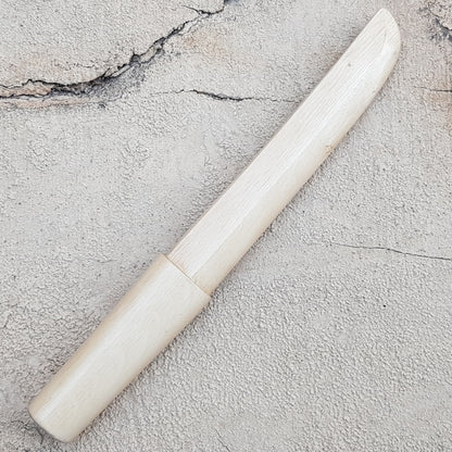 Wooden tanto - Japanese style - European Hornbeam