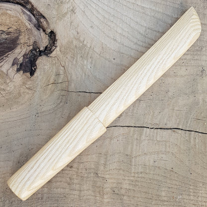 Wooden tanto - Japanese style - European Ash