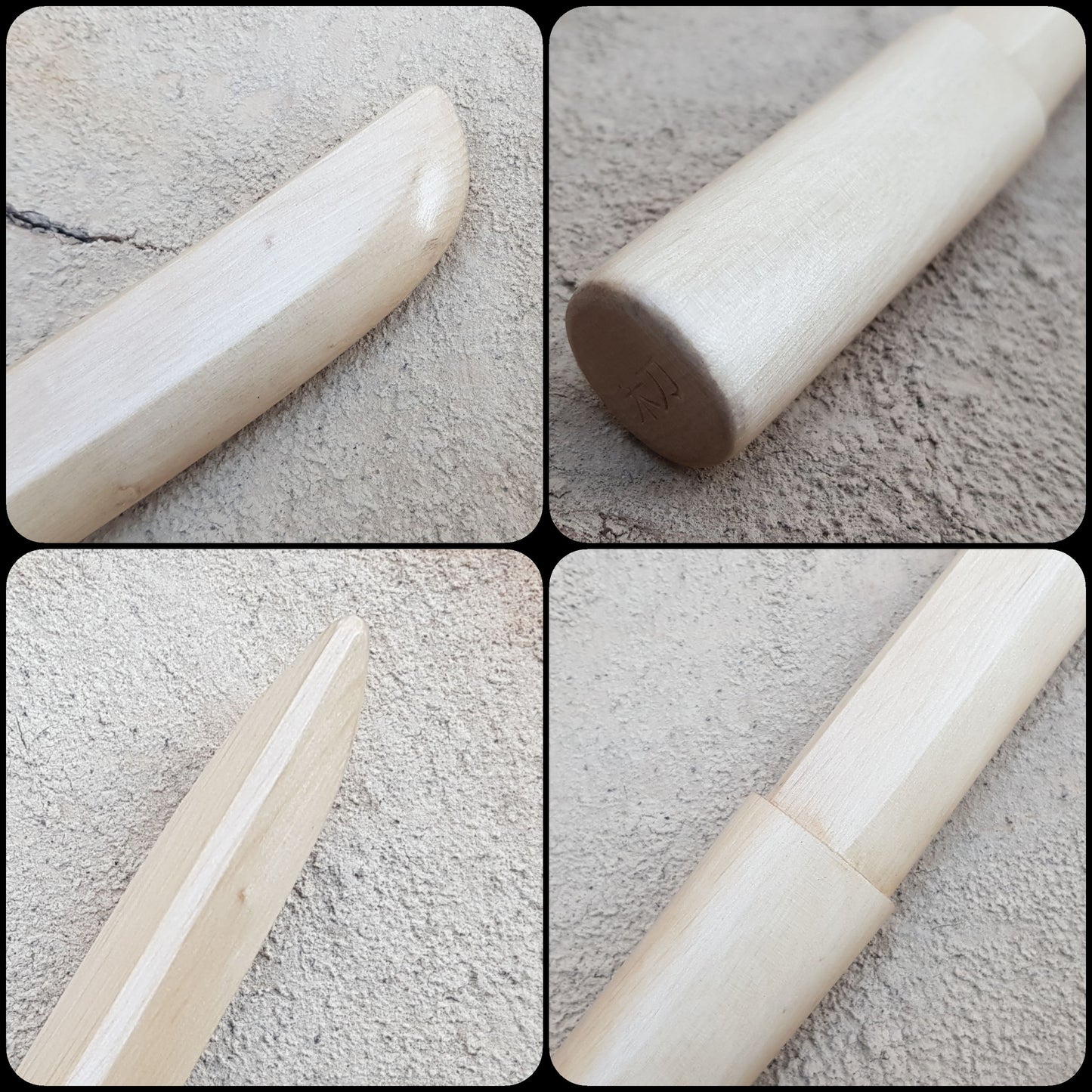 Wooden tanto - Japanese style - European Hornbeam
