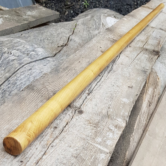 Weighted Bo Long Pole Length 182 cm (71.7") /Diameter 35 mm (1.38")- Robinia (White acacia)