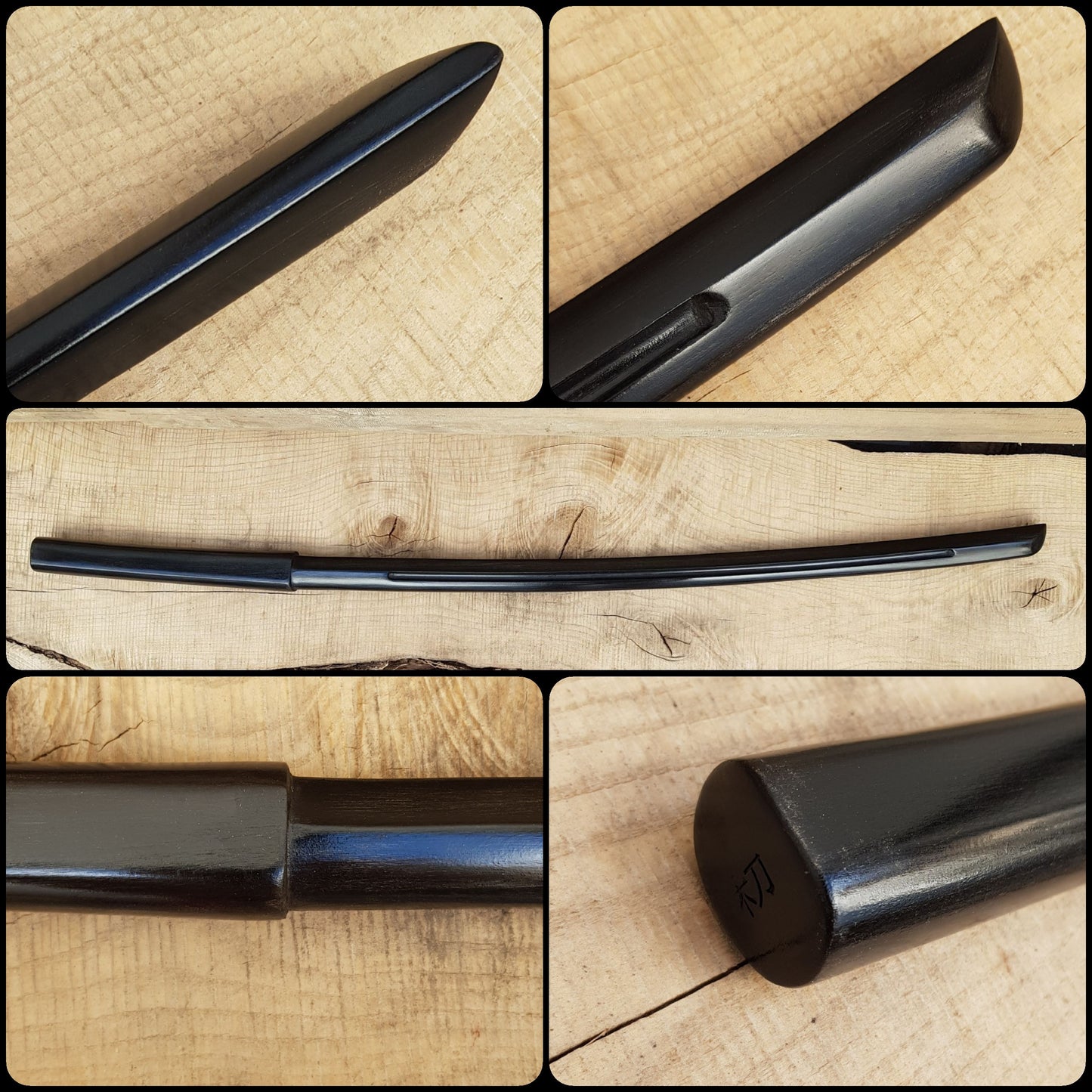 Японський Bokken Daito 102 (40.1") з канавкою - Айкідо, Кендо - європейський граб