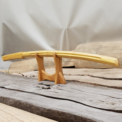 Japanese Bokken Daito 102 (40.1") with groove - Aikido, Kendo - Robinia Wood