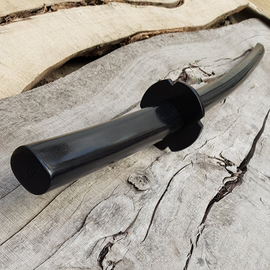 Japanese Bokken Daito 102 (40.1") with groove and tsuba - Aikido,Kendo - European Hornbeam