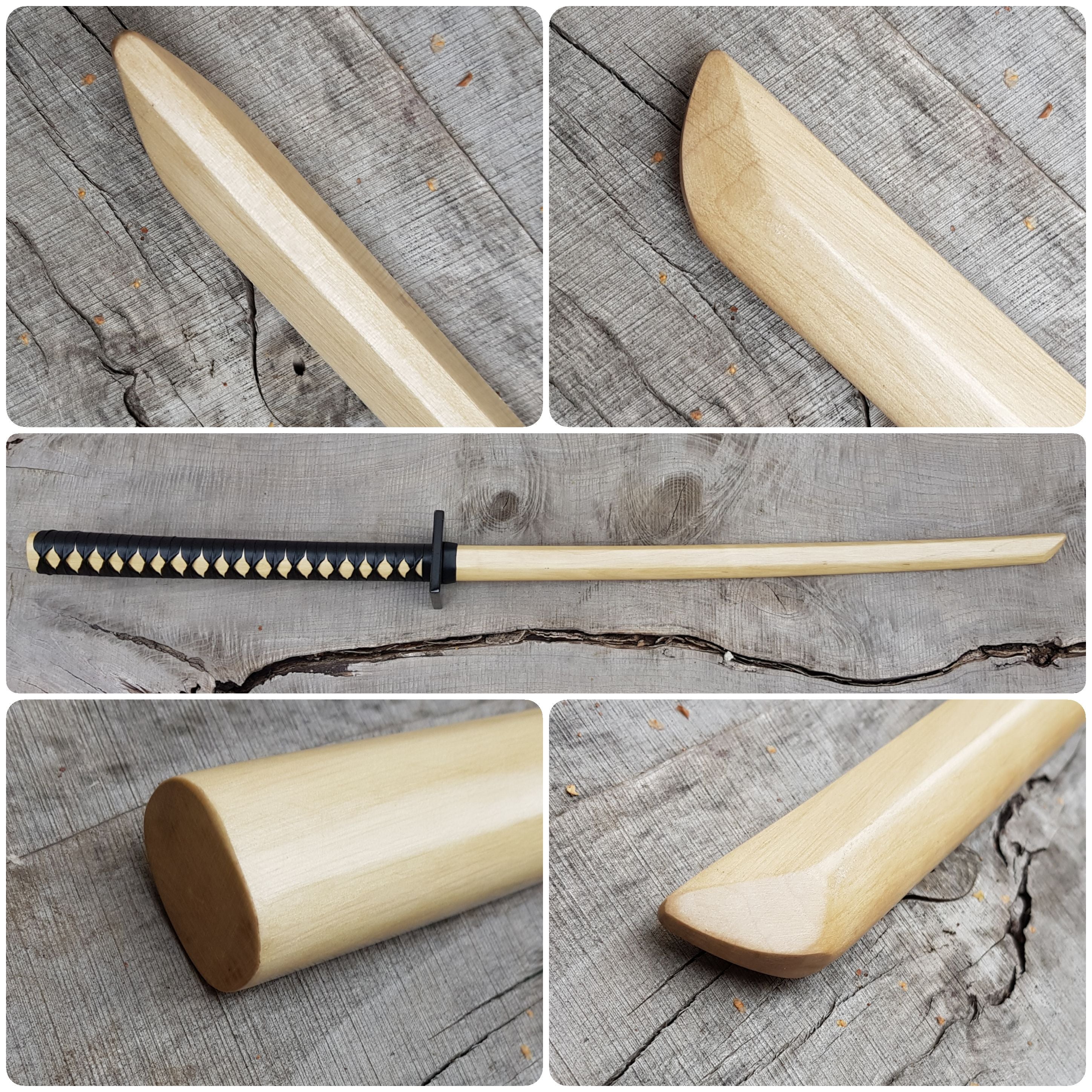 Ninjato Sword Wooden Bokken 103 cm (40.5